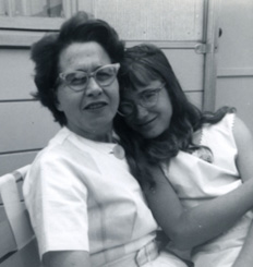 photo of Christina and her mother