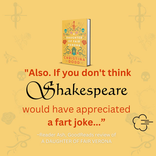 Also. If you don’t think Shakespeare would have appreciated a fart joke…