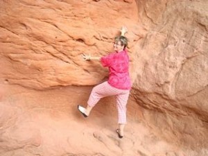 Climbing cliff